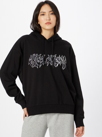 WEEKDAY Sweatshirt 'Alisa' in Zwart: voorkant