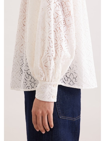 SEIDENSTICKER Blouse in Wit