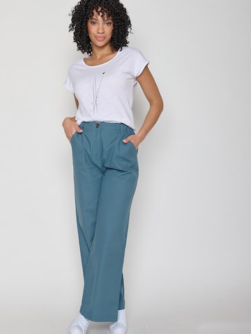 GREENBOMB Shirt 'Nature Reed' in Wit