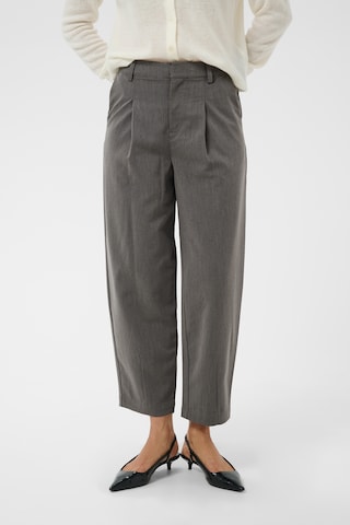 Kaffe Regular Hose in Grau: Vorderseite