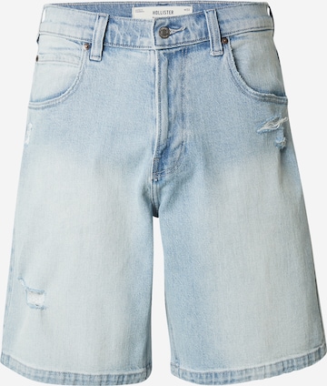 mėlyna HOLLISTER Standartinis Džinsai: priekis
