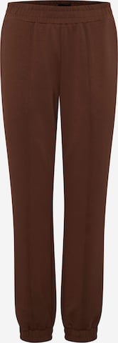 Oxmo Tapered Hose 'PEARL' in Braun: Vorderseite