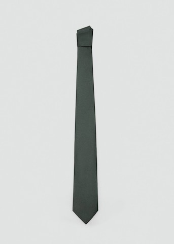 MANGO MAN Tie 'Basic8' in Green