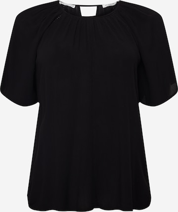 Tom Tailor Women + Bluse in Schwarz: predná strana