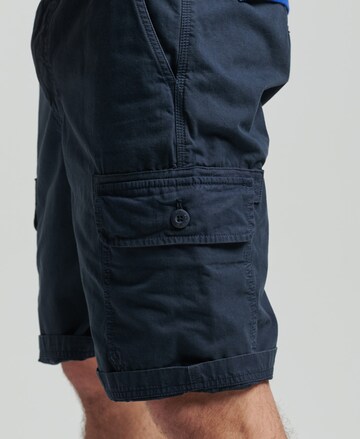 Superdry Regular Cargohose in Blau