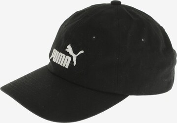 PUMA Hat & Cap in One size in Black: front