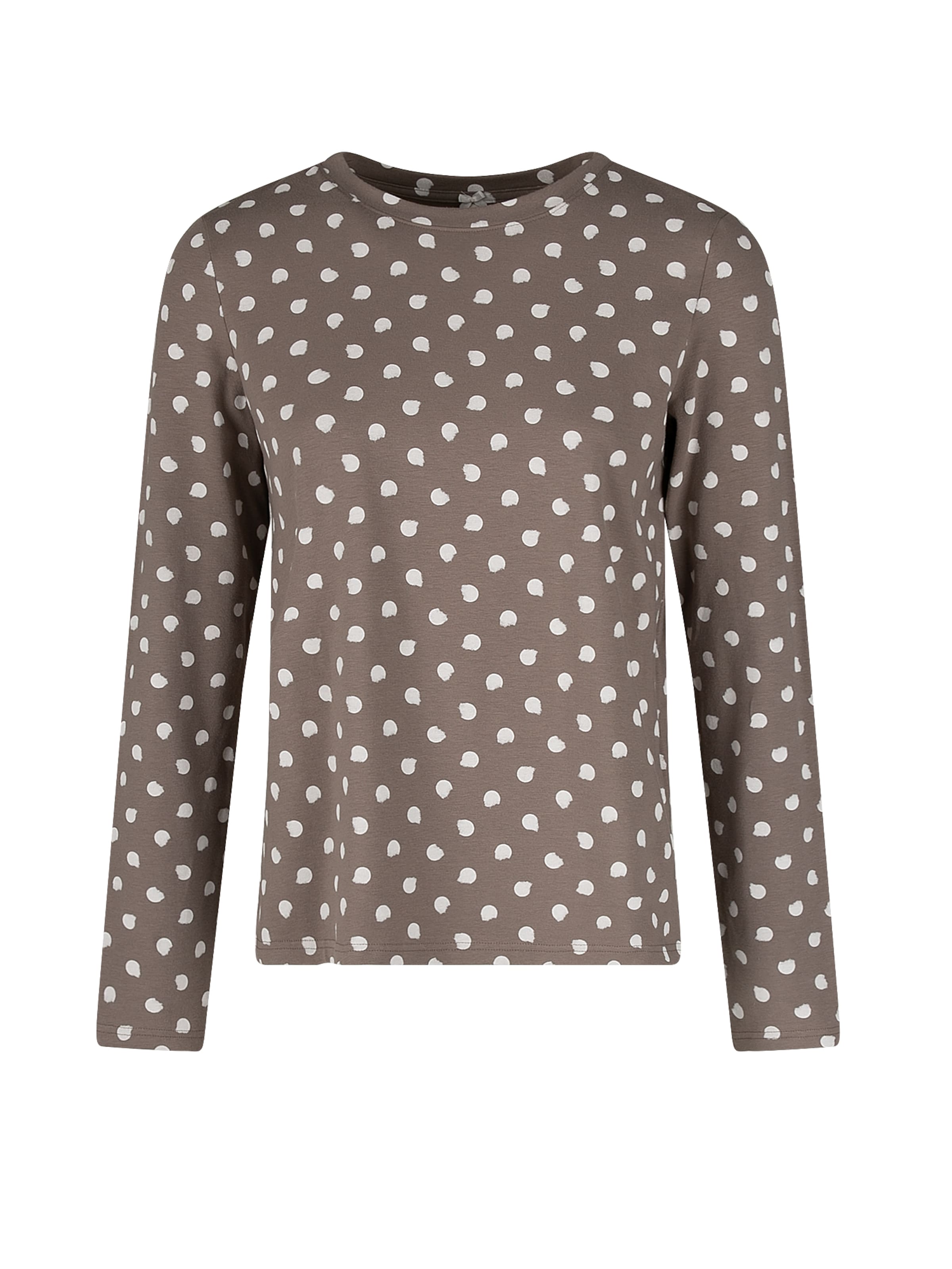 Sanetta Schlafshirt in Braun: Vorderseite