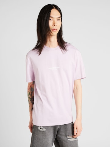 JACK & JONES Shirt 'JJVesterbro' in Lila: voorkant