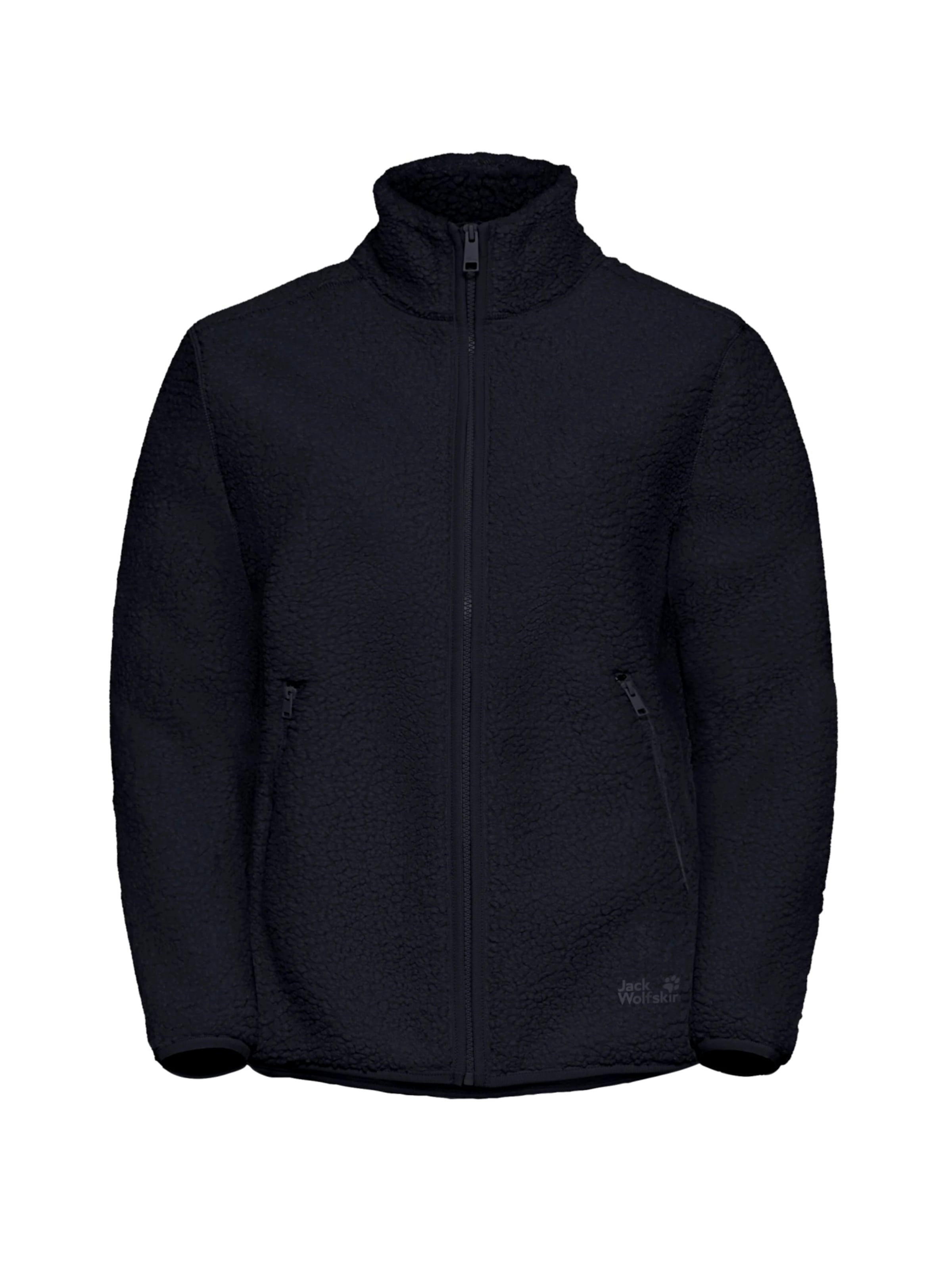 Veste en polaire fonctionnelle 'High Curl' JACK WOLFSKIN en bleu : devant