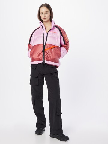 ADIDAS TERREX Outdoor jacket 'Utilitas Down' in Purple