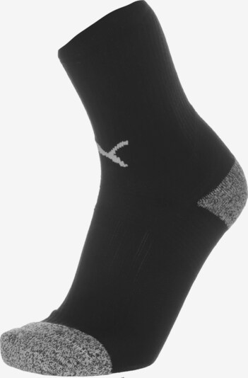 PUMA Chaussettes de sport 'TeamLIGA' en gris foncé / noir, Vue avec produit