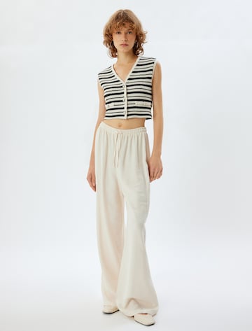 Koton Gebreid vest in Zwart