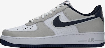Baskets basses 'AIR FORCE 1' Nike Sportswear en blanc : devant