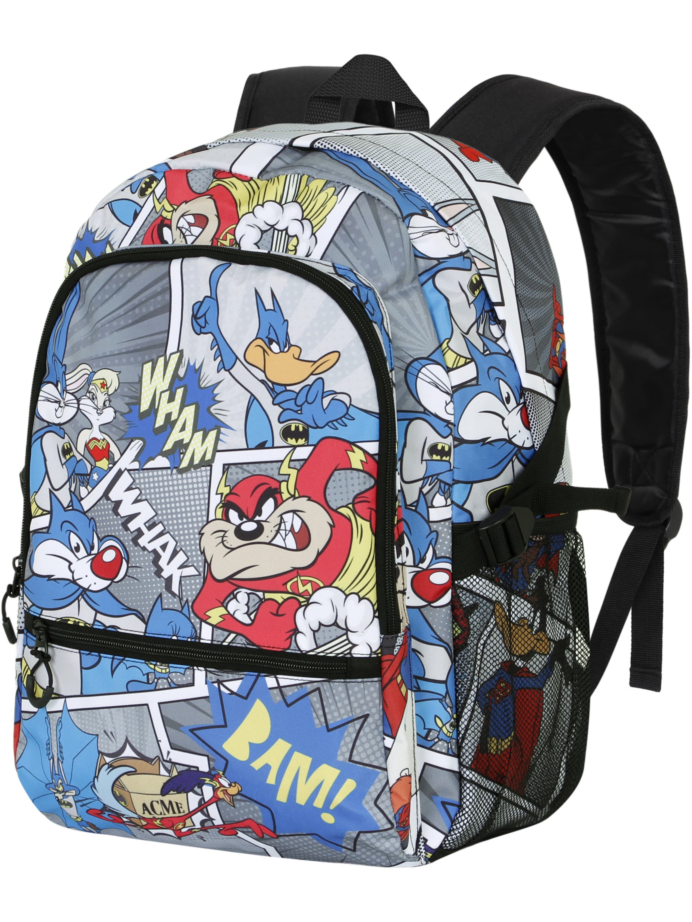 Zaino 'Looney Tunes Batman Tunes-Fan Fight 2.0 ' di Warner Bros. in colori misti