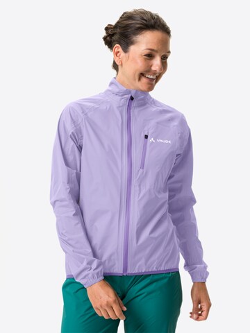 VAUDE Outdoor Jacket 'Drop III' in Purple: front