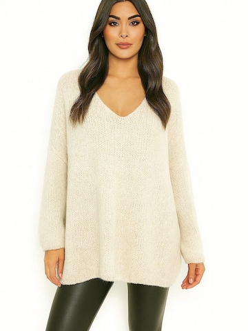 Worldclassca Oversized Sweater in Beige