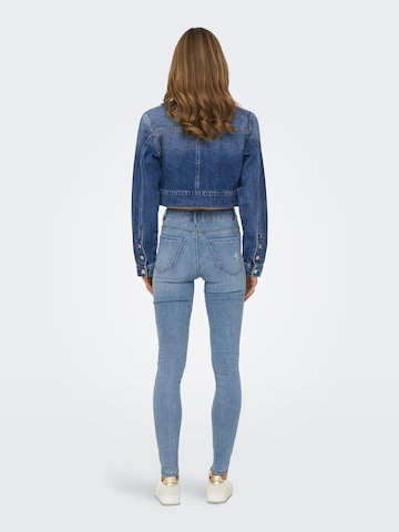 Skinny Jean 'Rose' ONLY en bleu