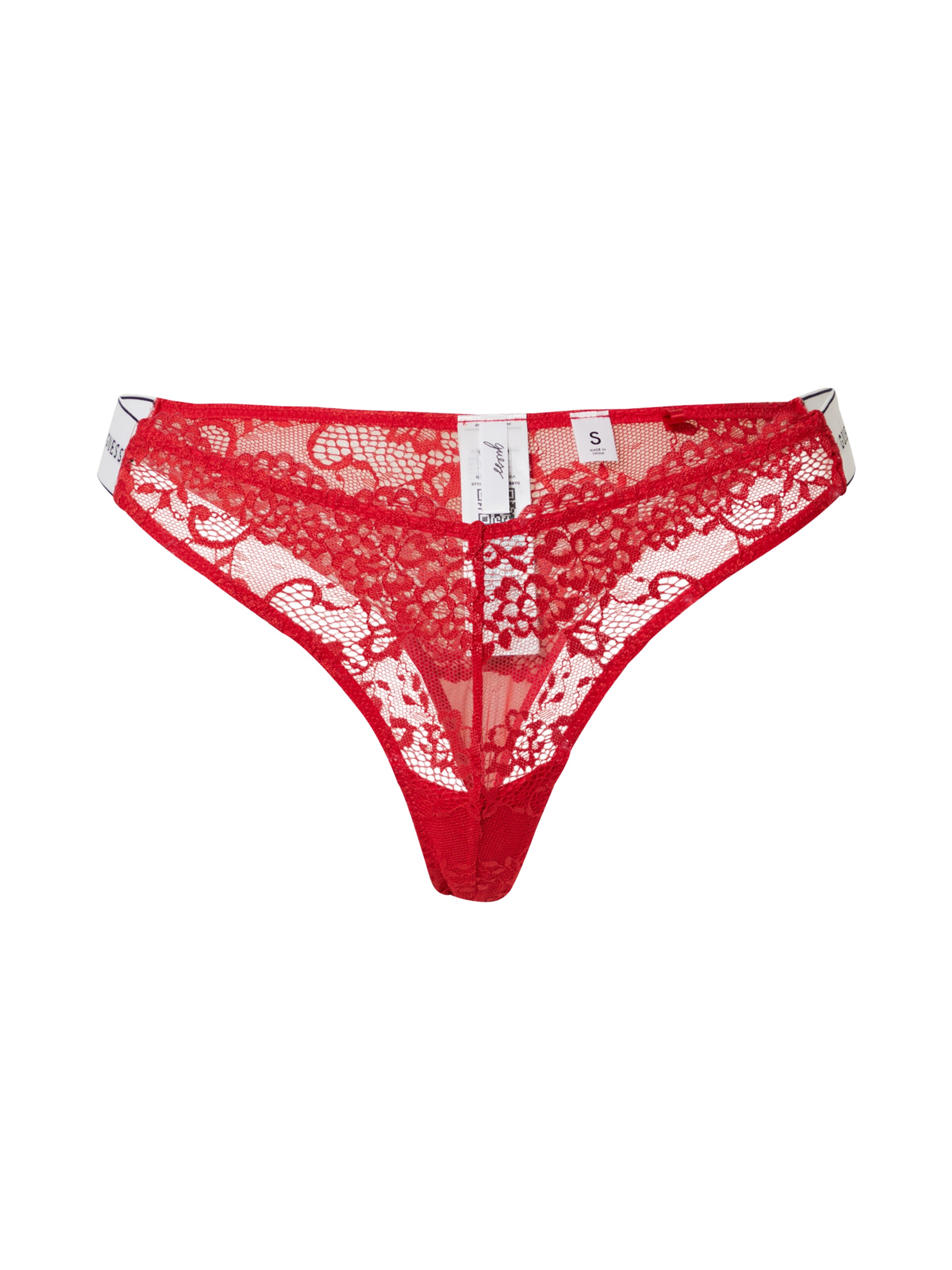 GUESS Thong in Red: front