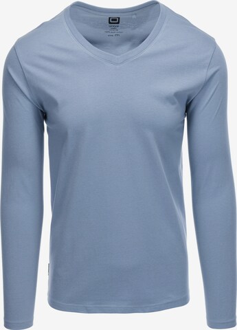 Ombre Shirt 'L136' in Blau: predná strana