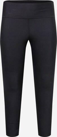 UNDER ARMOUR Skinny Sportsbukser i sort: forside