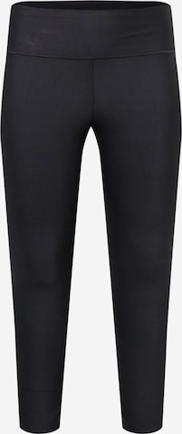 UNDER ARMOUR Skinny Športne hlače | črna barva: sprednja stran
