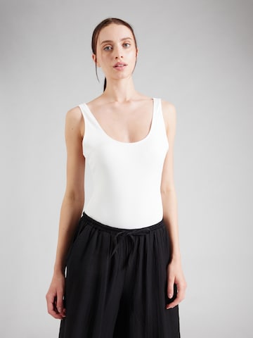 ABOUT YOU Shirt Bodysuit 'Erica' in White: front