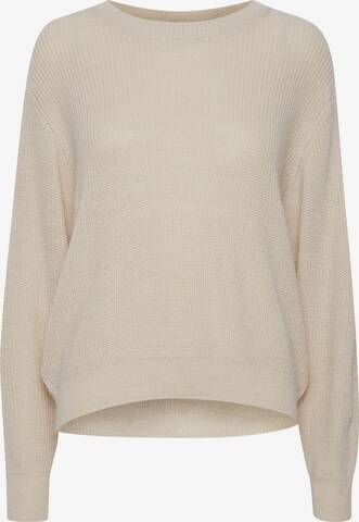 Pullover di ICHI in grigio: frontale