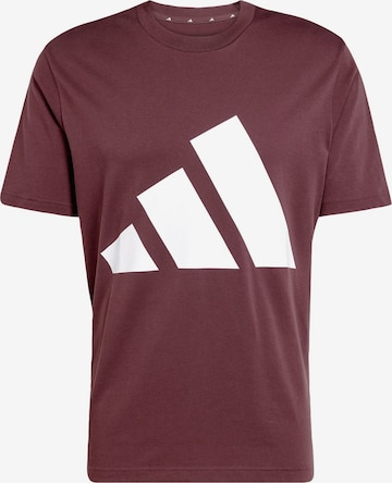 Maglia funzionale 'Essentials' di ADIDAS SPORTSWEAR in rosso: frontale