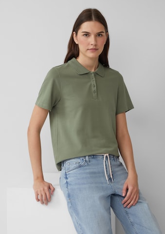 s.Oliver Poloshirt in Grün: Vorderseite