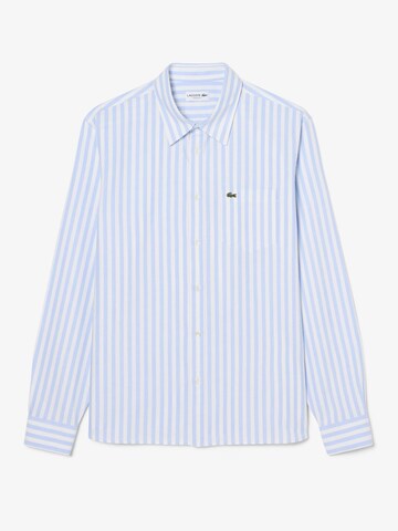LACOSTE Comfort fit Button Up Shirt in Blue