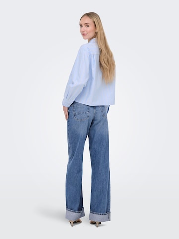 ONLY Blouse 'ONLElowen' in Blauw