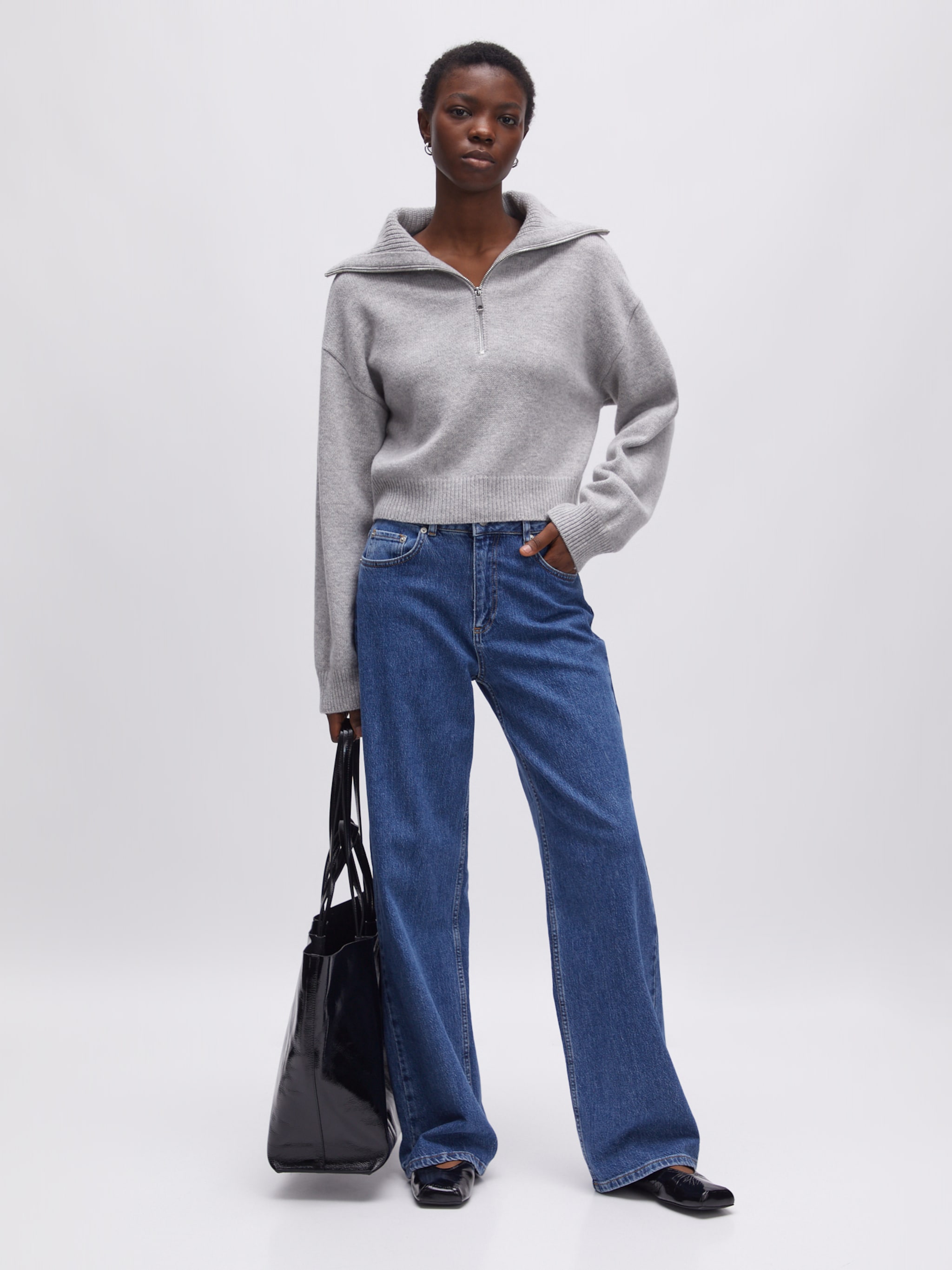 EDITED Produits Pull-over 'Zadie' gris
