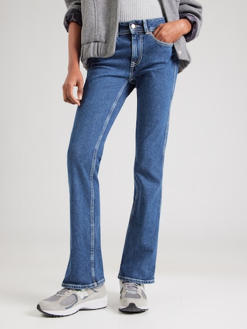 Pepe Jeans Bootcut Jeans 'Piper' in Blauw: voorkant