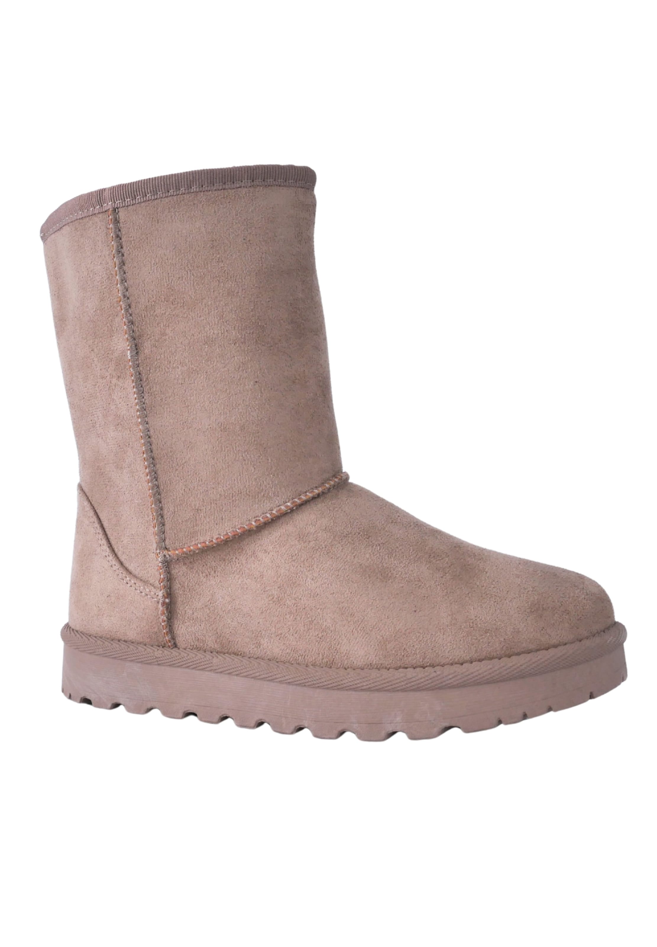 Elara Boots in Beige: voorkant