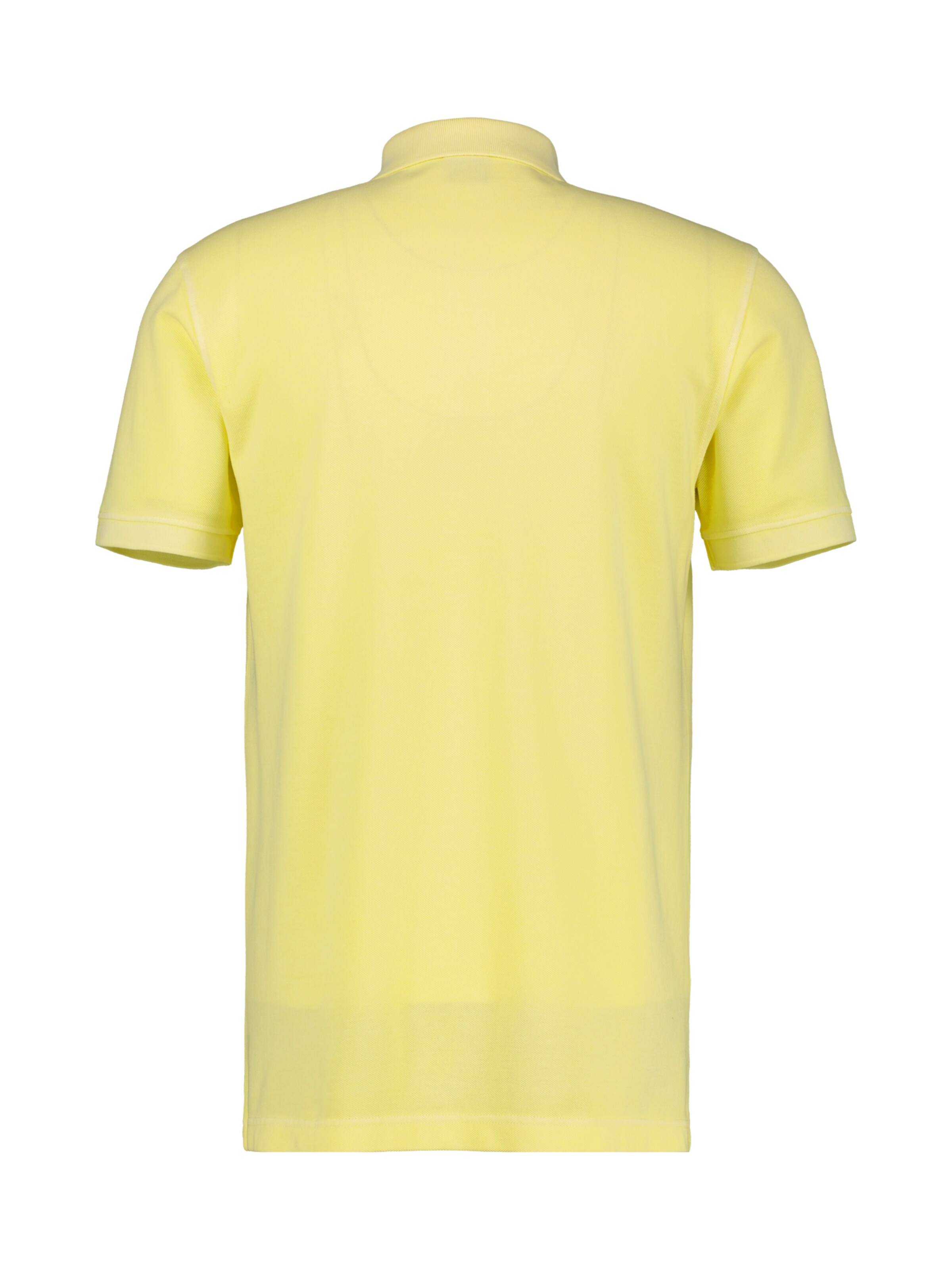 LERROS Herren Poloshirt in gewaschener Optik in Gelb