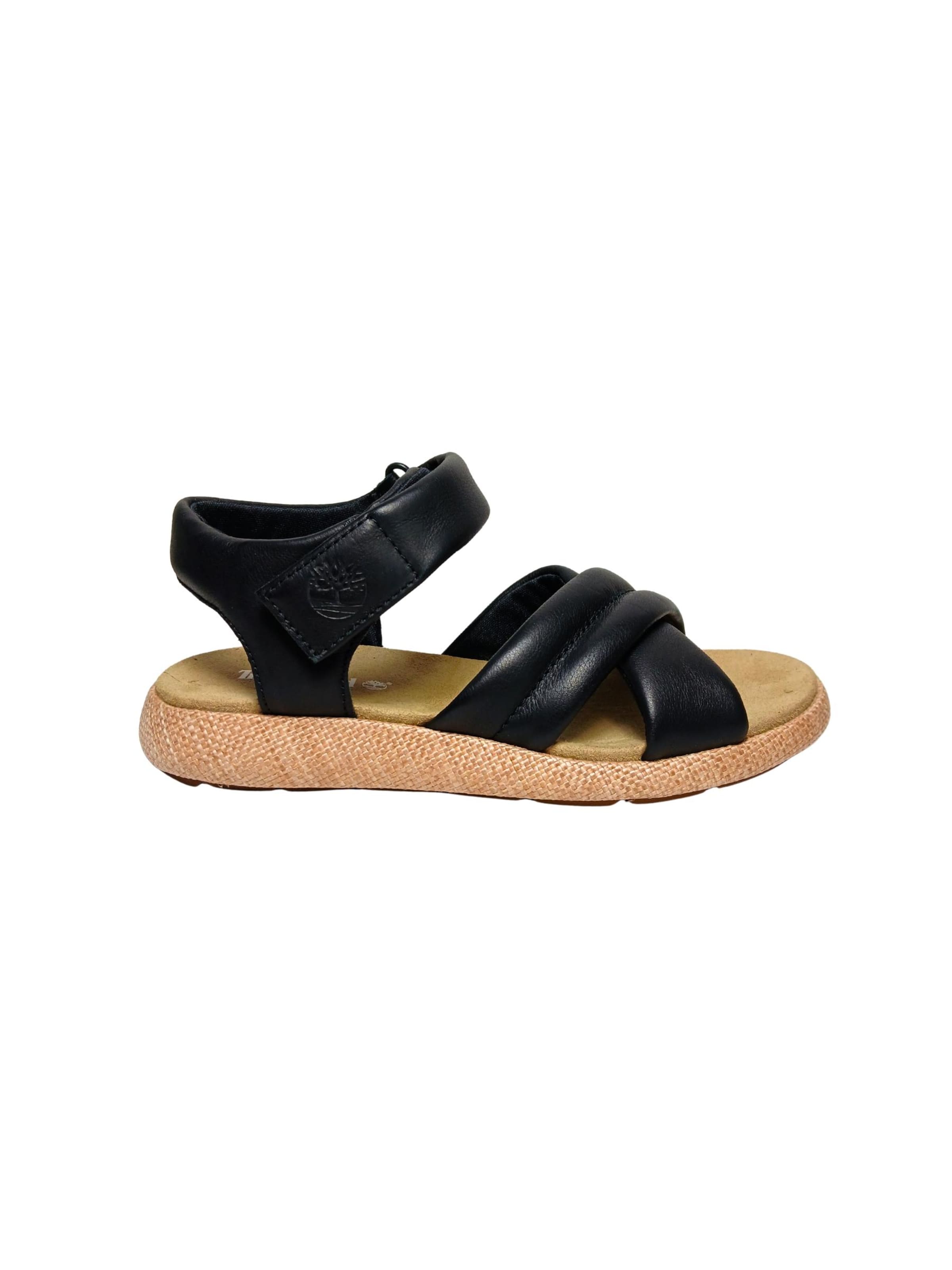 TIMBERLAND Sandal in Black: front