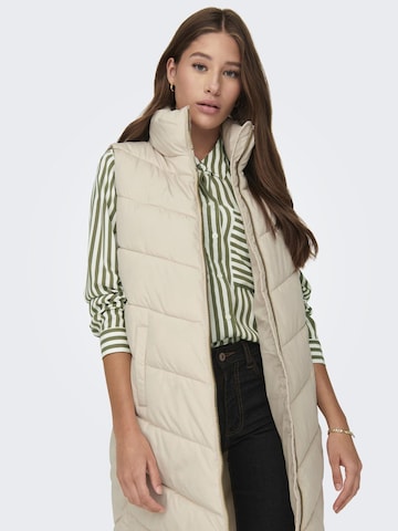 JDY Bodywarmer 'Finno' in Beige: voorkant