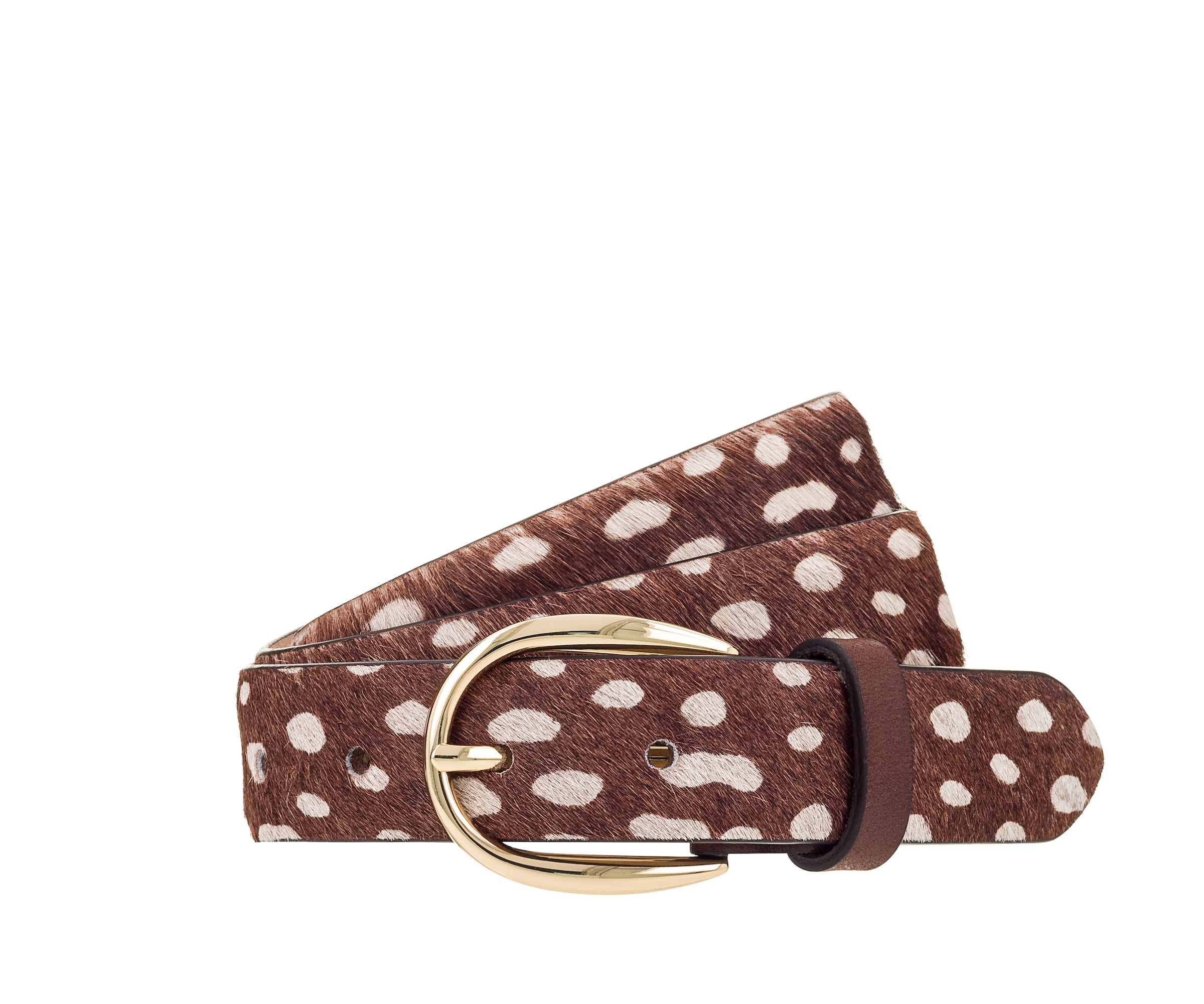 VANZETTI Belt in Brown: front