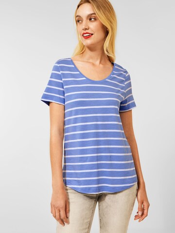 STREET ONE - Camiseta 'Gerda' en azul: frente