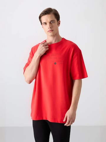 Tommy Life Tričko – červená: přední strana