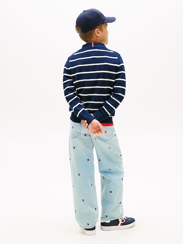 TOMMY HILFIGER Pullover 'Essential' in Blau