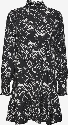 Robe-chemise 'CIA' VERO MODA en noir : devant