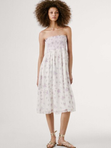 Abito estivo 'Lizz' di Pepe Jeans in bianco