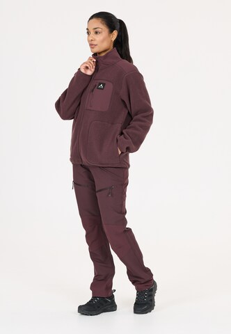 Whistler Fleece jas 'Felis' in Rood