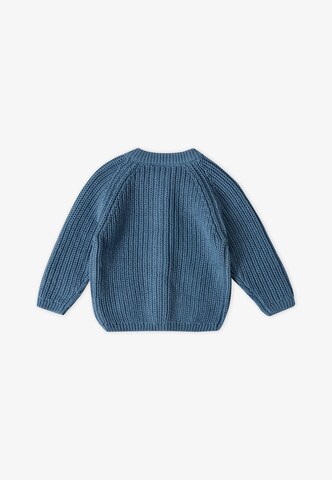 Stellou & Friends Gebreid vest in Blauw