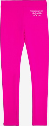 TOMMY HILFIGER Slim fit Leggings in Pink: front