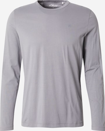 T-Shirt s.Oliver en gris : devant