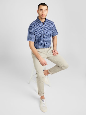 Jack's Regular fit Button Up Shirt in Blue