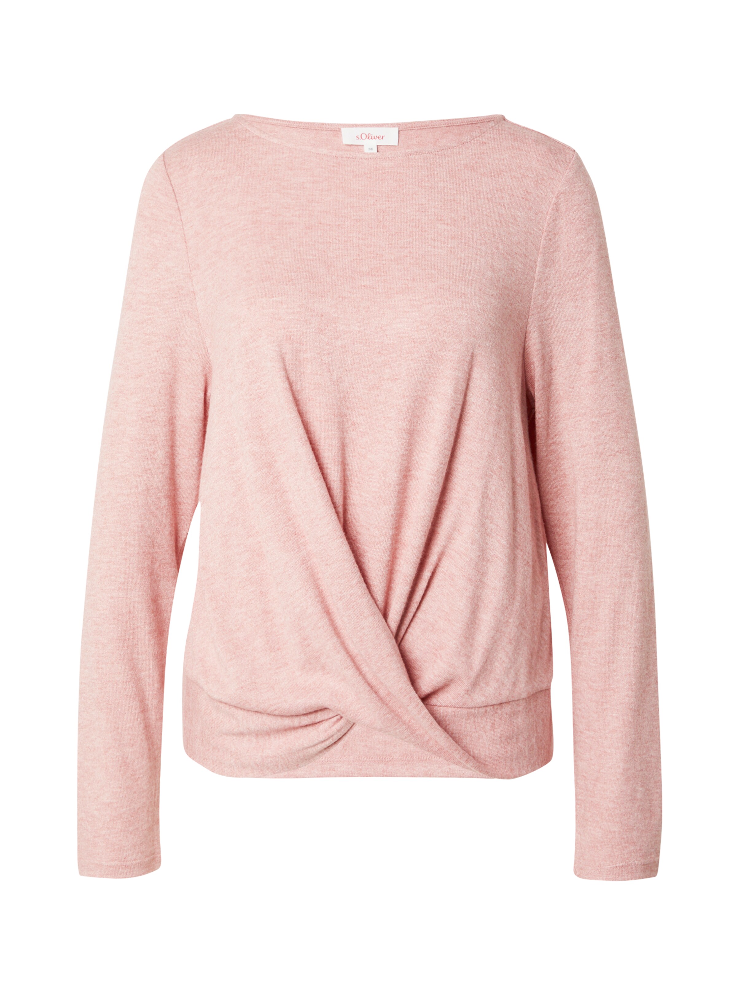 s.Oliver Shirt in Oranje: voorkant