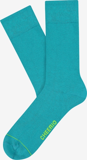 CHEERIO* Socken 'BEST FRIEND' in blau, Produktansicht